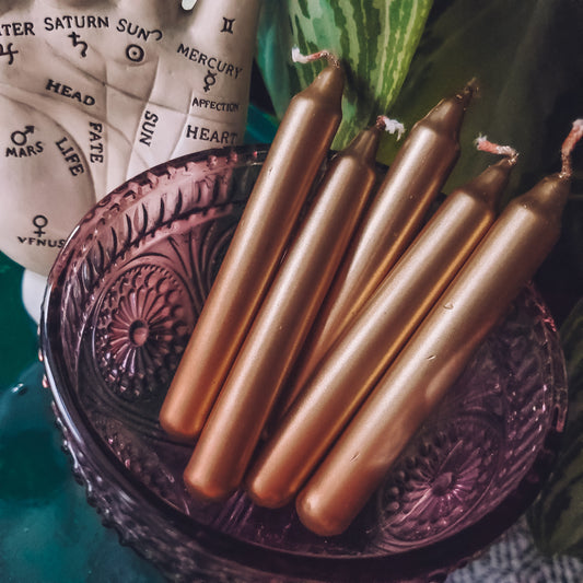 Gold Chime Candles