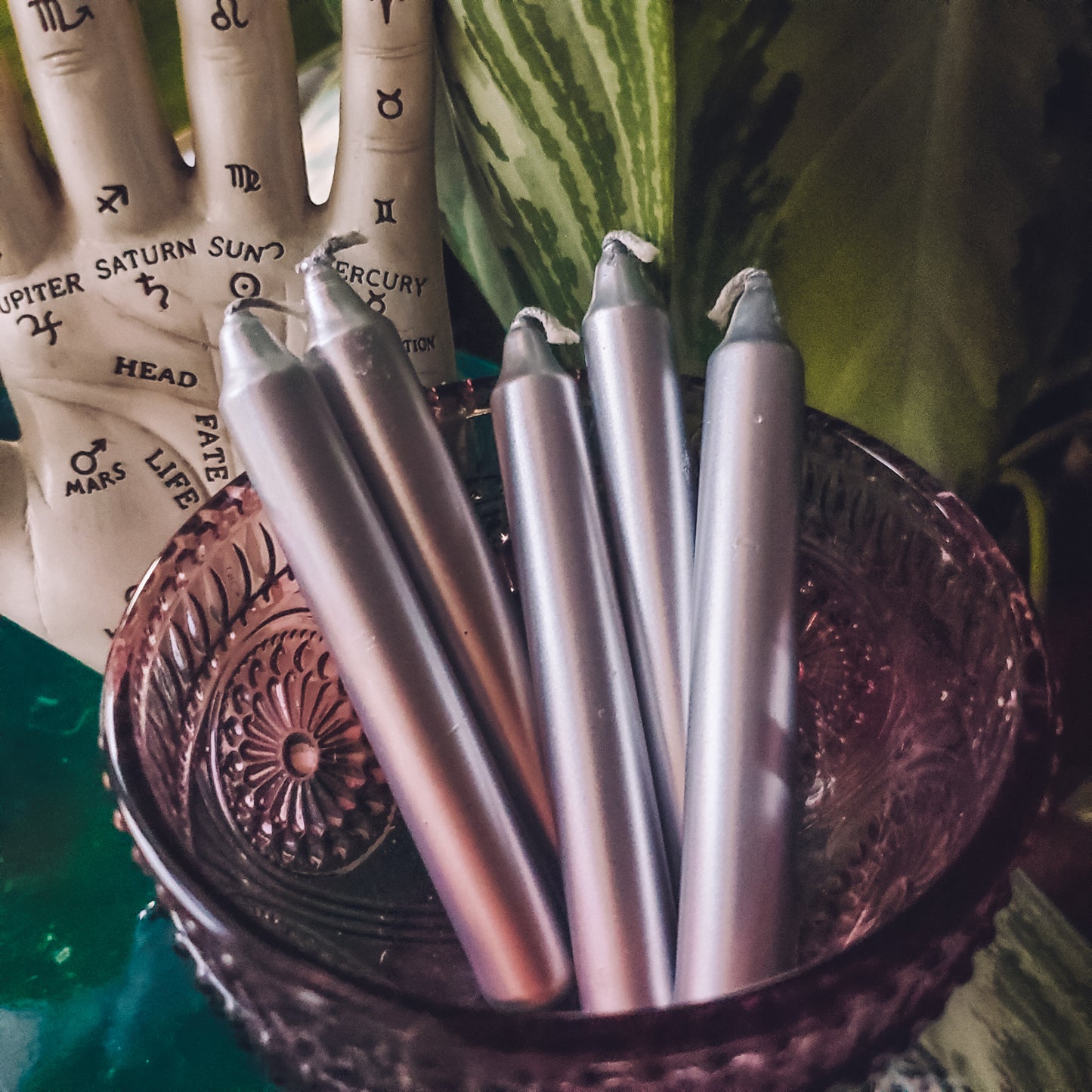 Silver Chime Candles