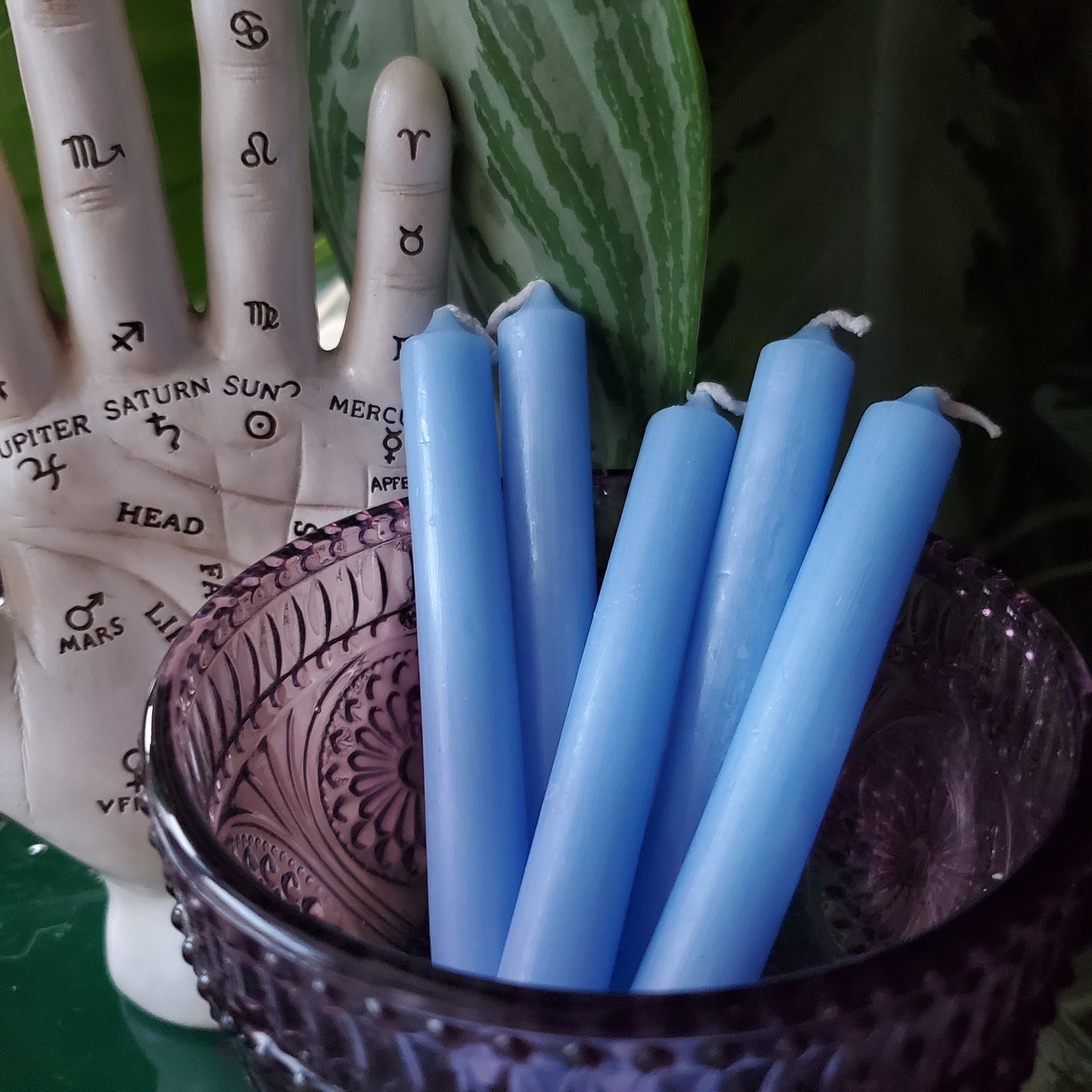 Light Blue Chime Candles