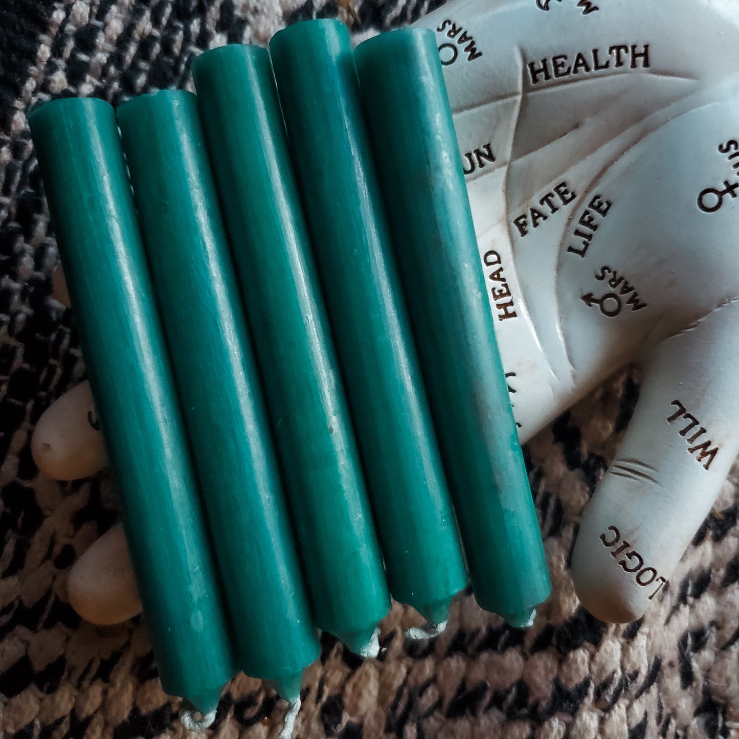 Green Chime Candles