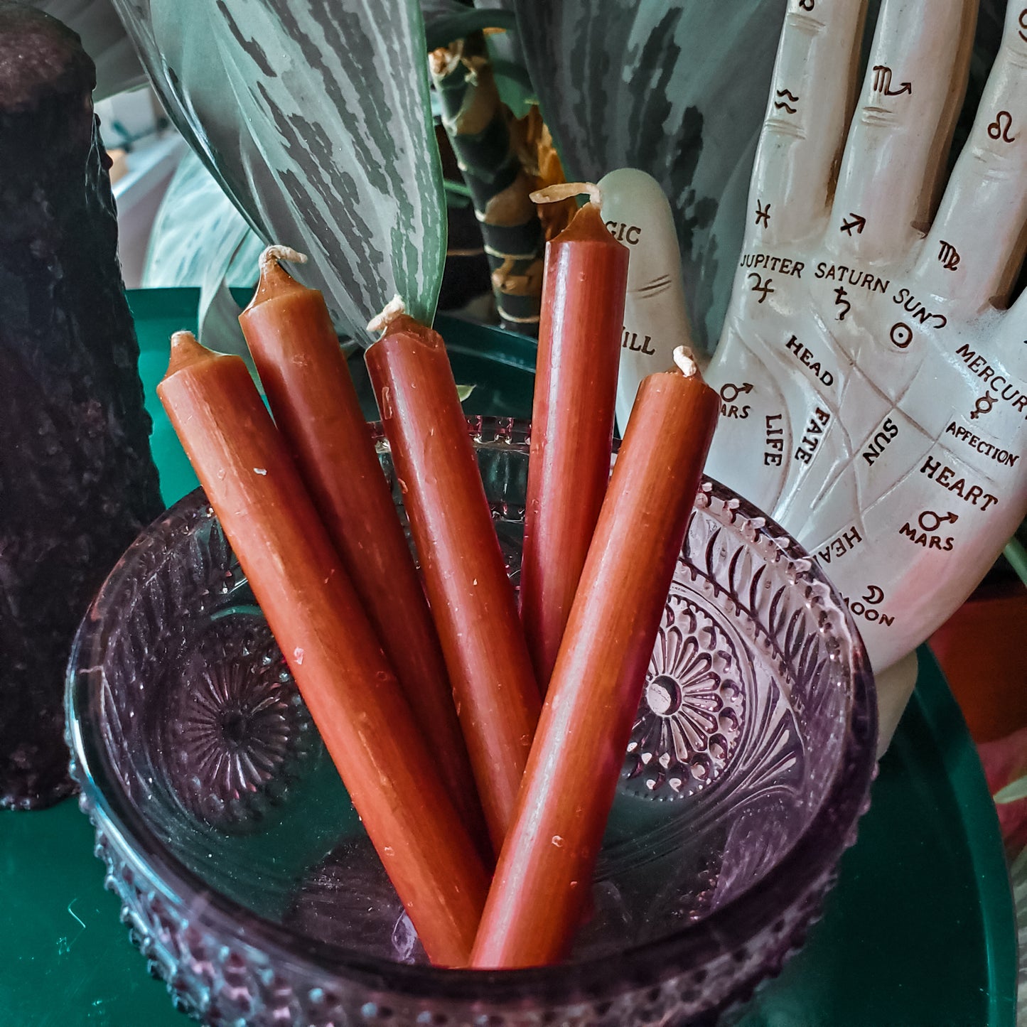 Brown Chime Candles
