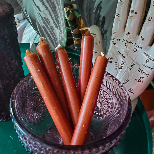 Brown Chime Candles