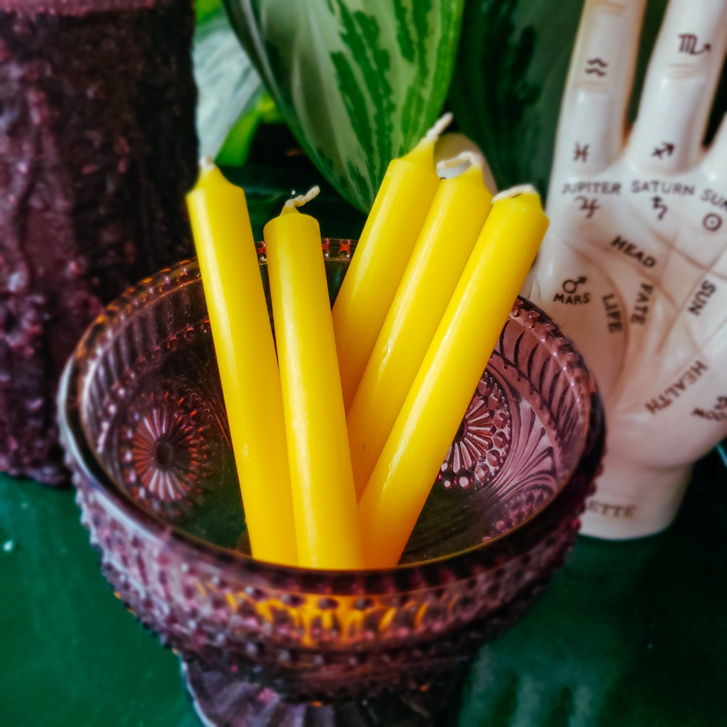 Yellow Chime Candles