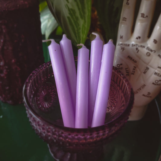 Lavender Chime Candles