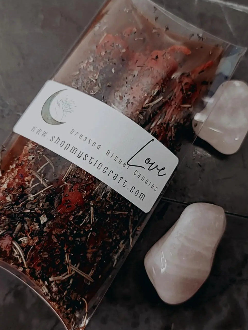 Love Dressed Ritual Candles