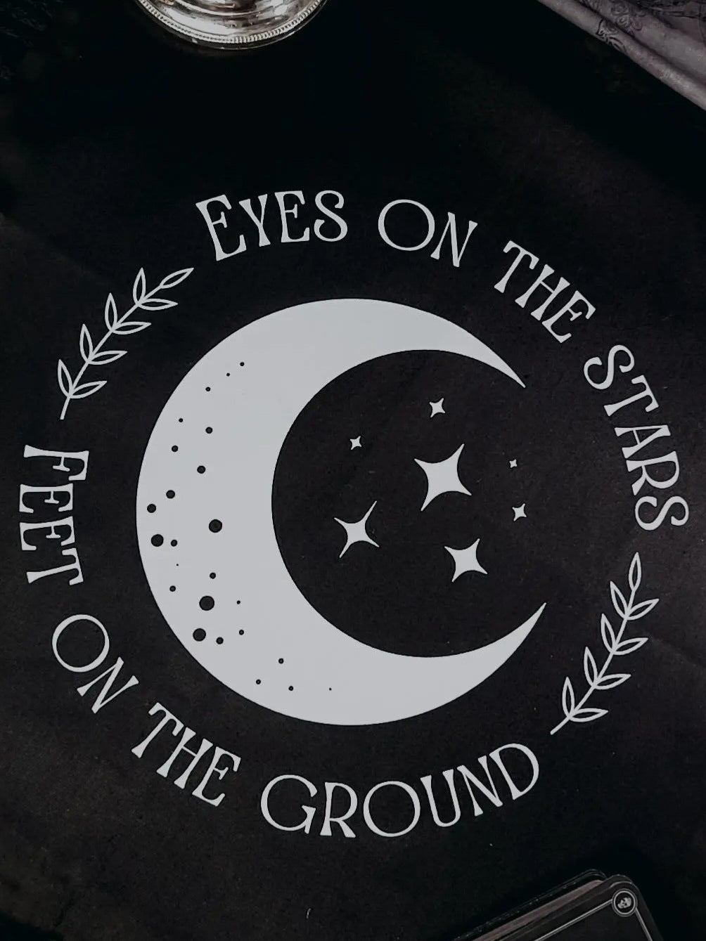 Eyes On The Stars Feet On The Ground Altar Cloth