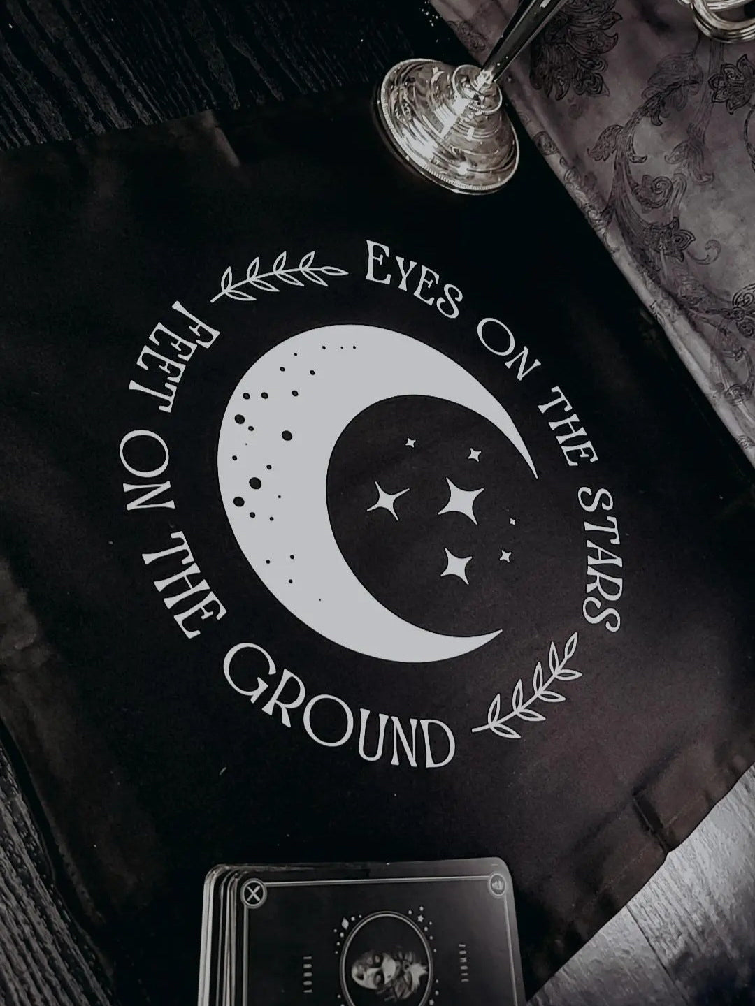 Eyes On The Stars Feet On The Ground Altar Cloth