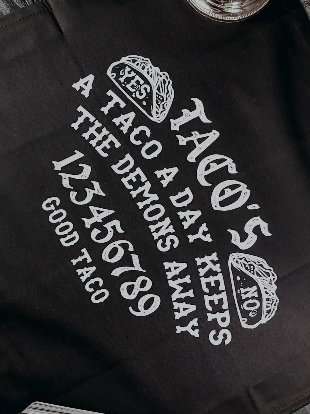 Taco Ouija Altar Cloth