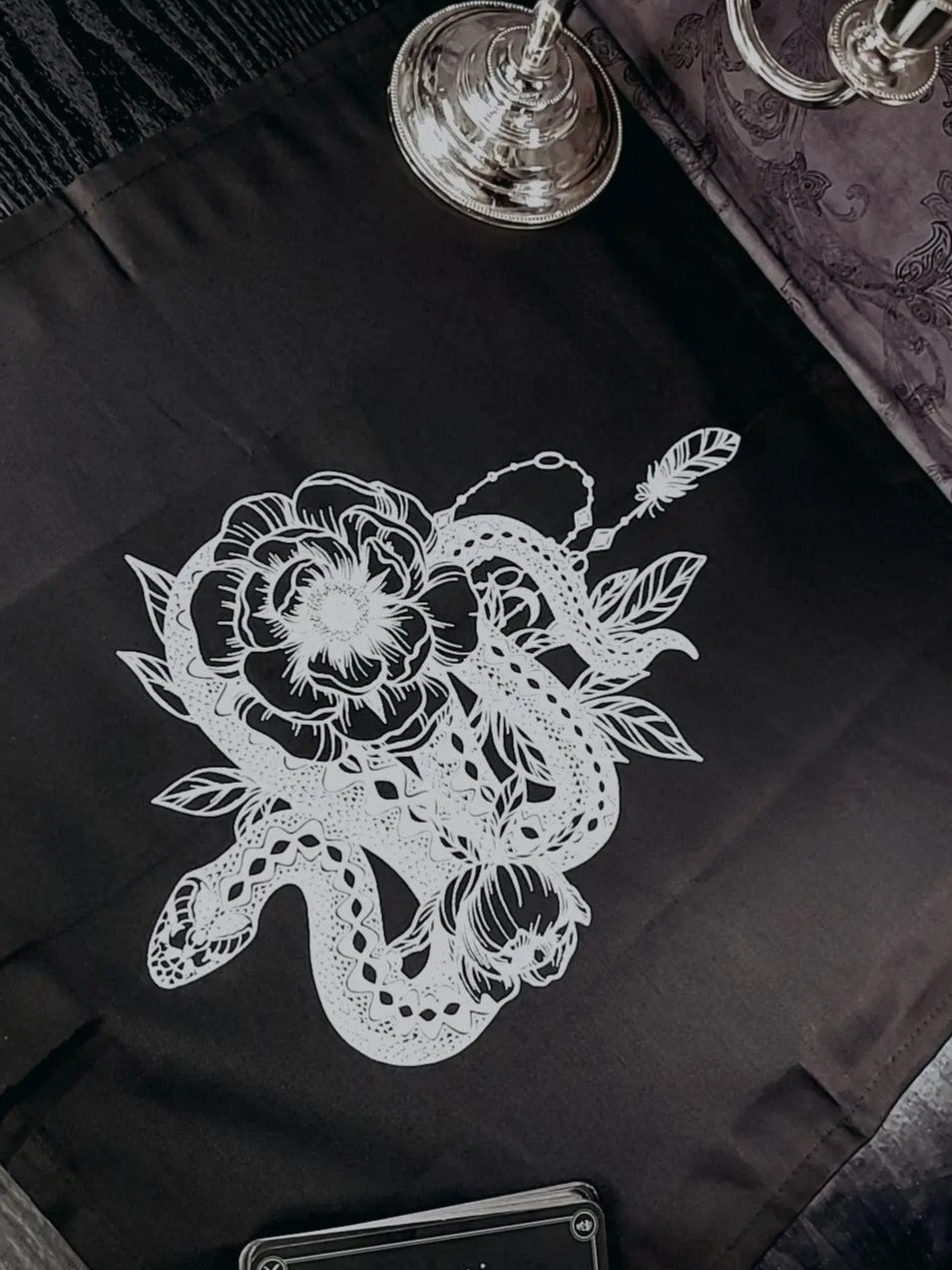 Boho Snake Altar Cloth