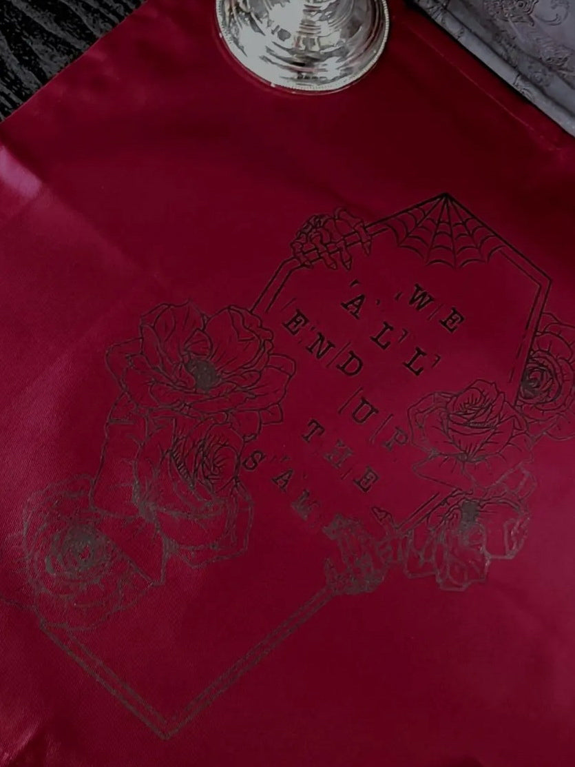 We All End Up The Same Altar Cloth