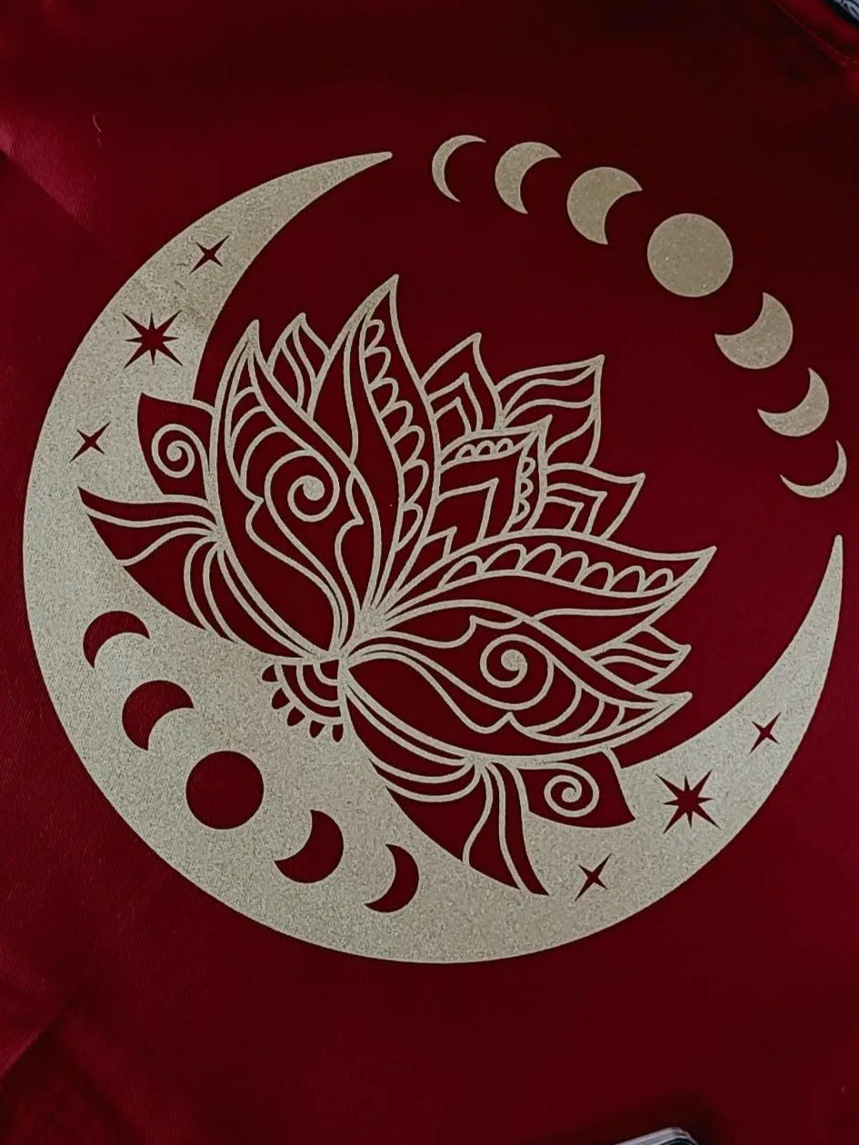 Lotus Moon Altar Cloth