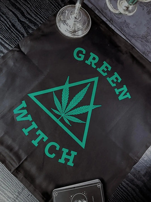 Green Witch 420 Altar Cloth