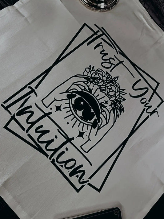 Trust Your Intuition Altar Cloth