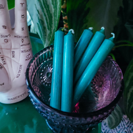 Green Chime Candles