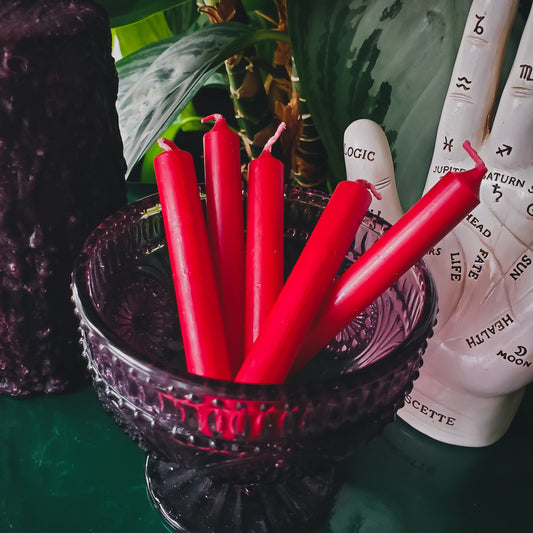 Red Chime Candles