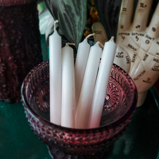 White Chime Candles