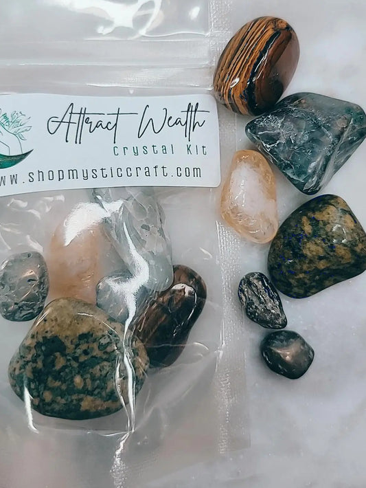 Attract Wealth Crystal Kit