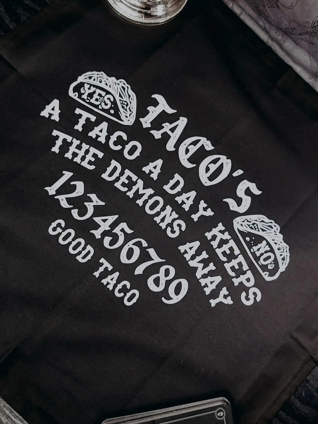 Taco Ouija Altar Cloth