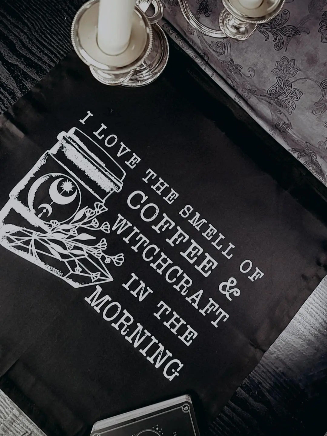Coffee & Witchcraft Altar Cloth