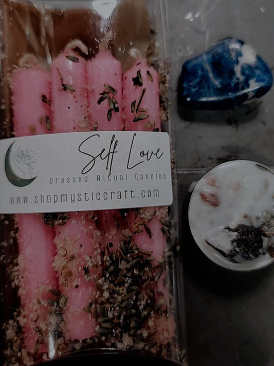 Self Love Dressed Ritual Candles